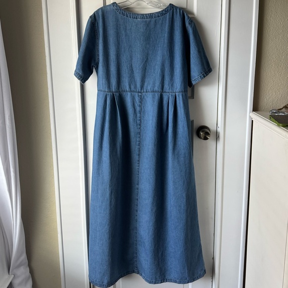 Vintage CMC Color Me Cotton Denim Dress - Picture 3 of 8